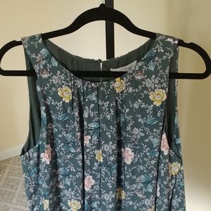 LOFT Floral Blouse